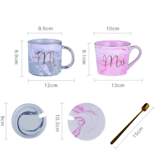 LS26 - BỘ LY SỨ CẨM THẠCH MR - MRS